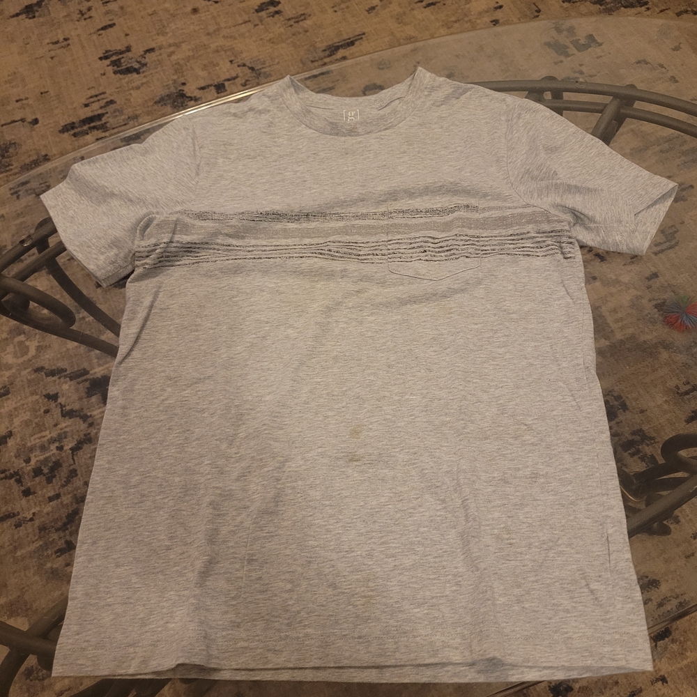 George Light Gray Men's Short Sleeve Tee